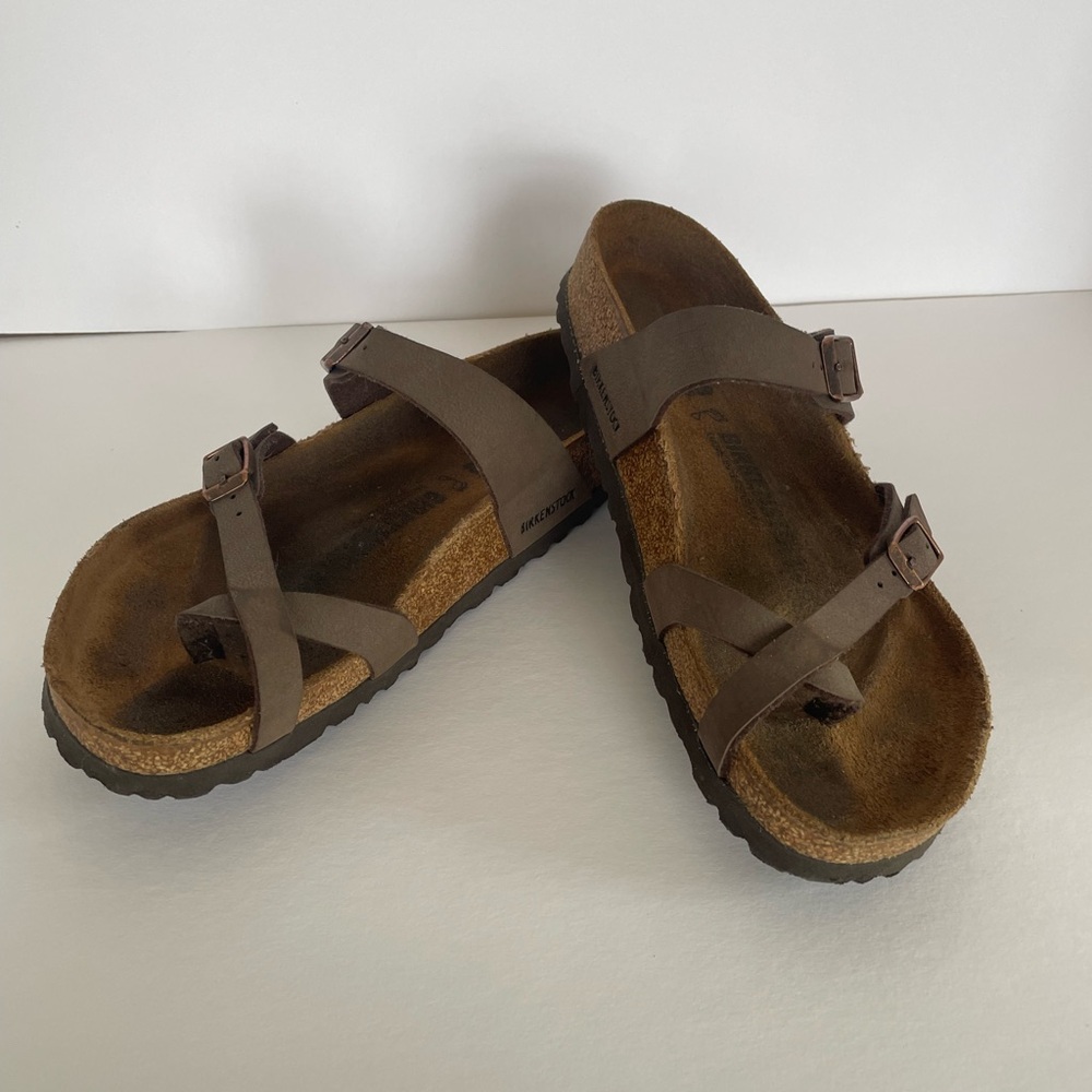 Birkenstock Mayari Size 38 Brown